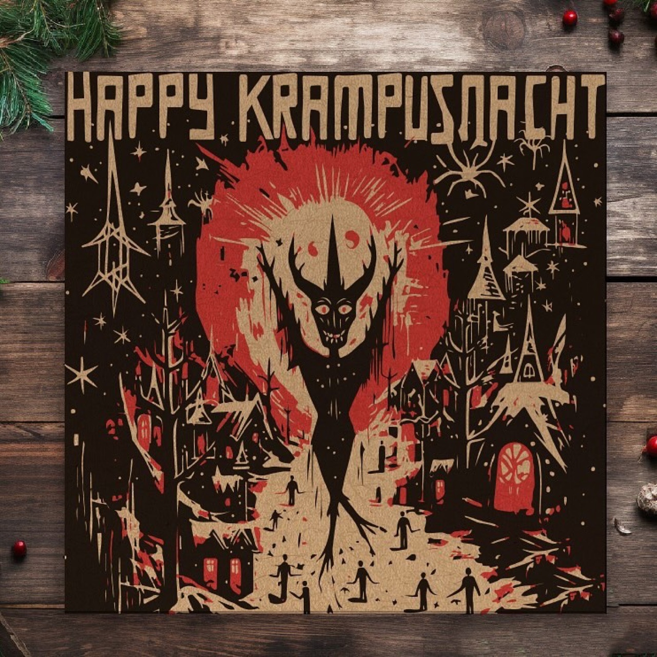 Happy Krampusnacht to all #krampusofyonder