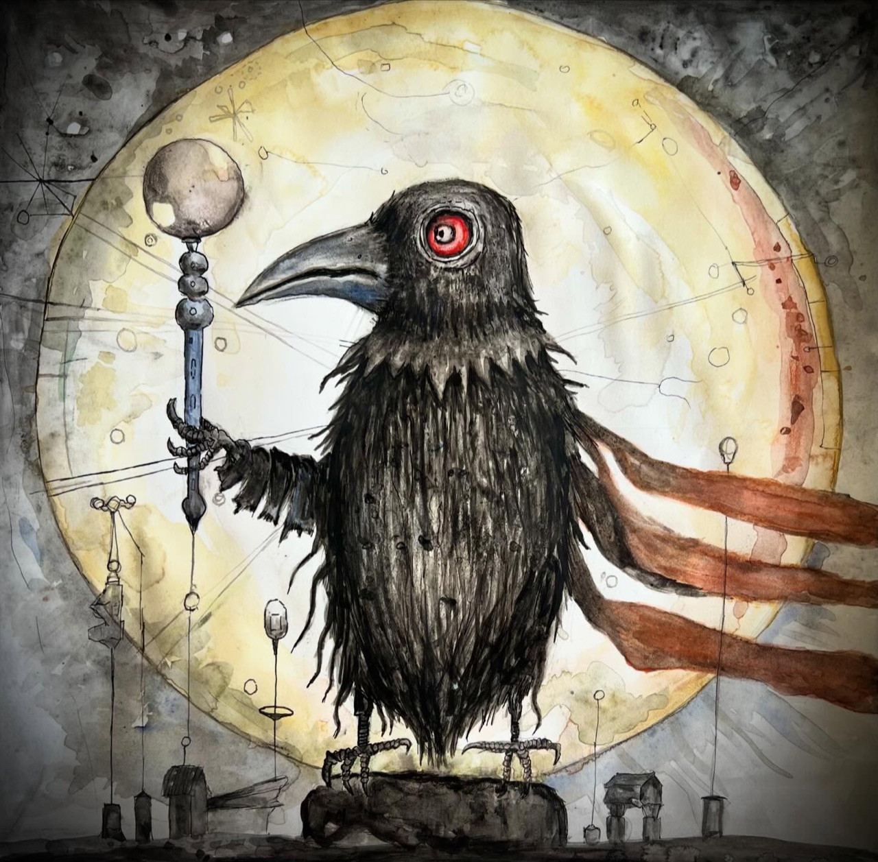 The Spring Equinox Crow Moon Omen.