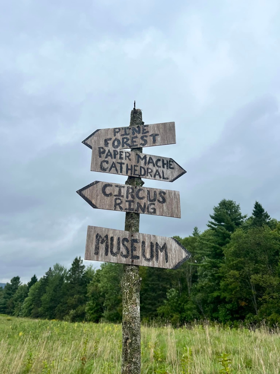 We are returning inspired after a pilgrimage to Bread and Puppet…