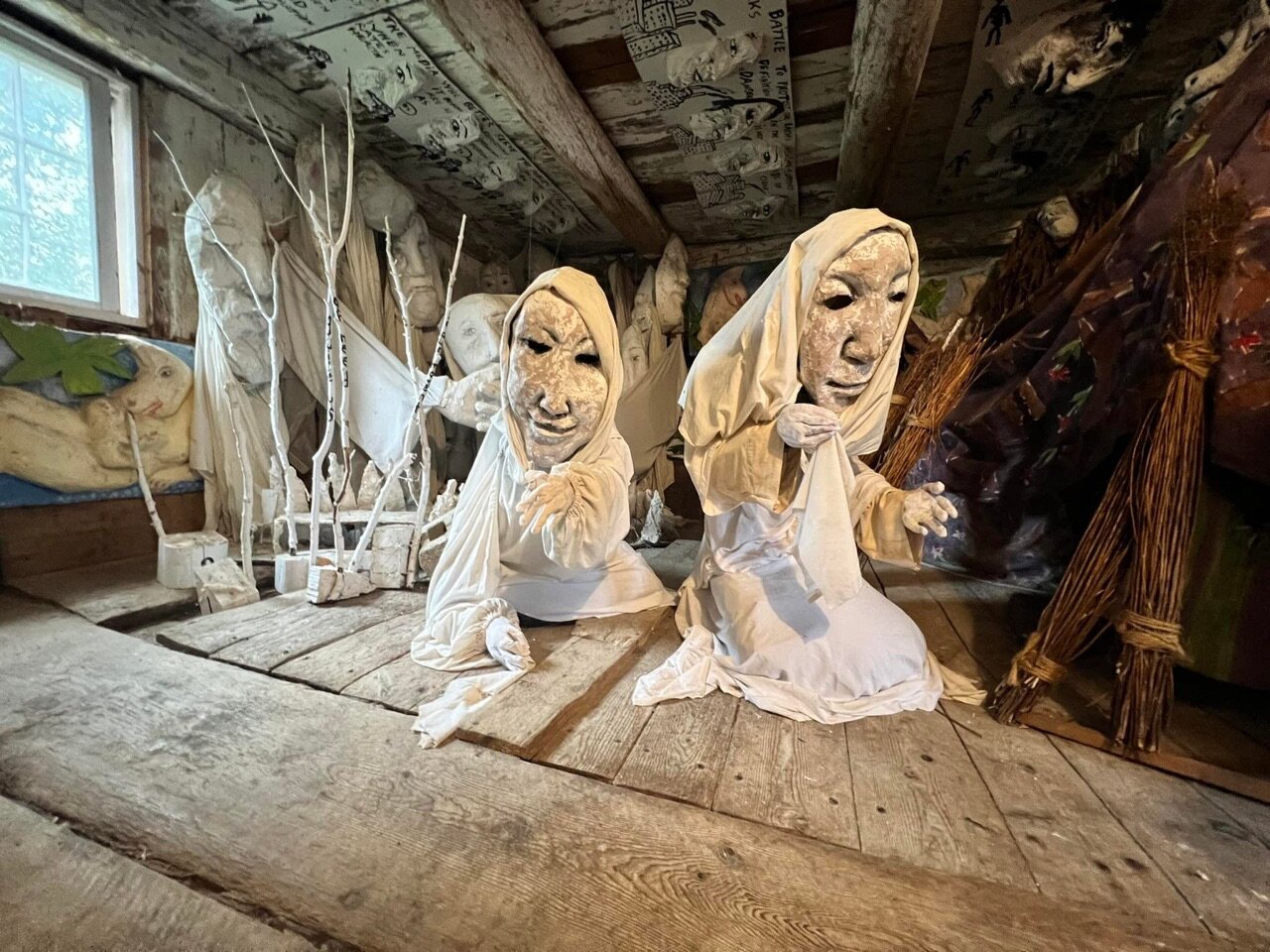 We are returning inspired after a pilgrimage to Bread and Puppet…