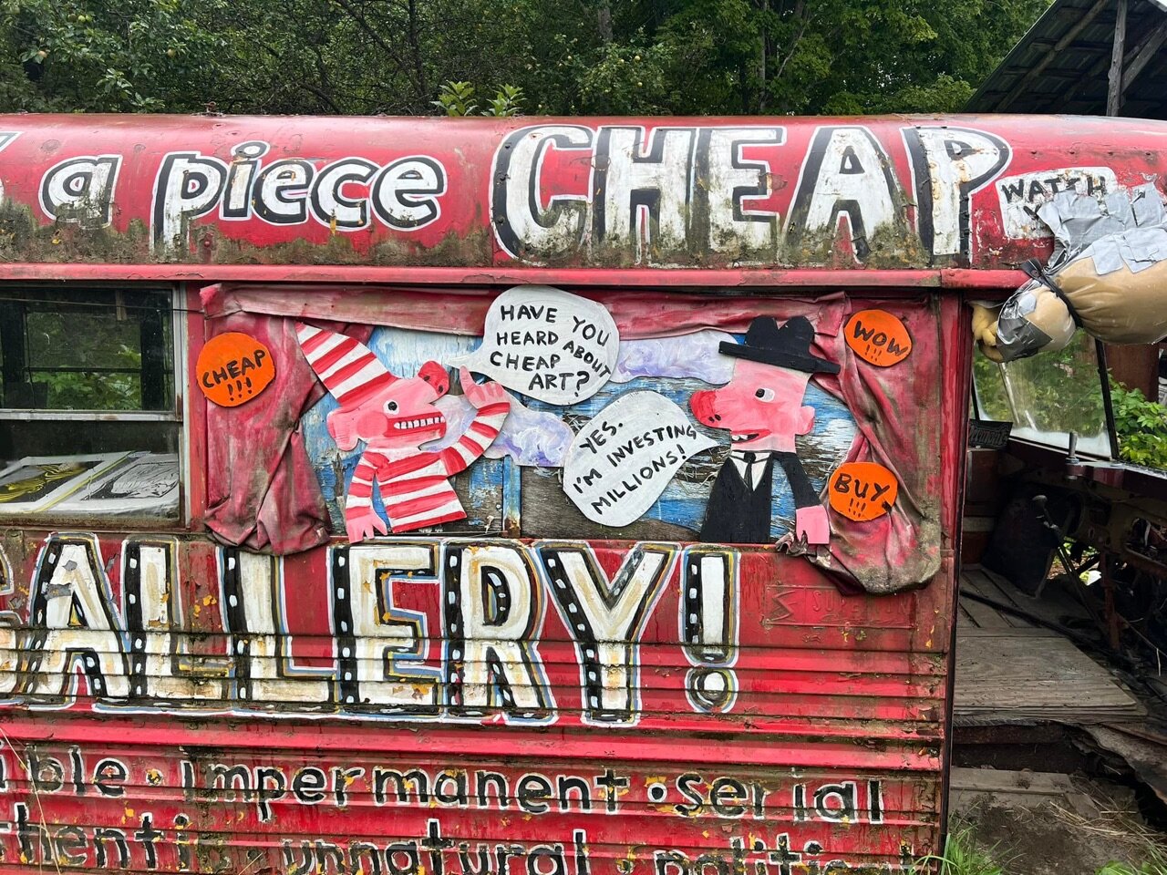We are returning inspired after a pilgrimage to Bread and Puppet…