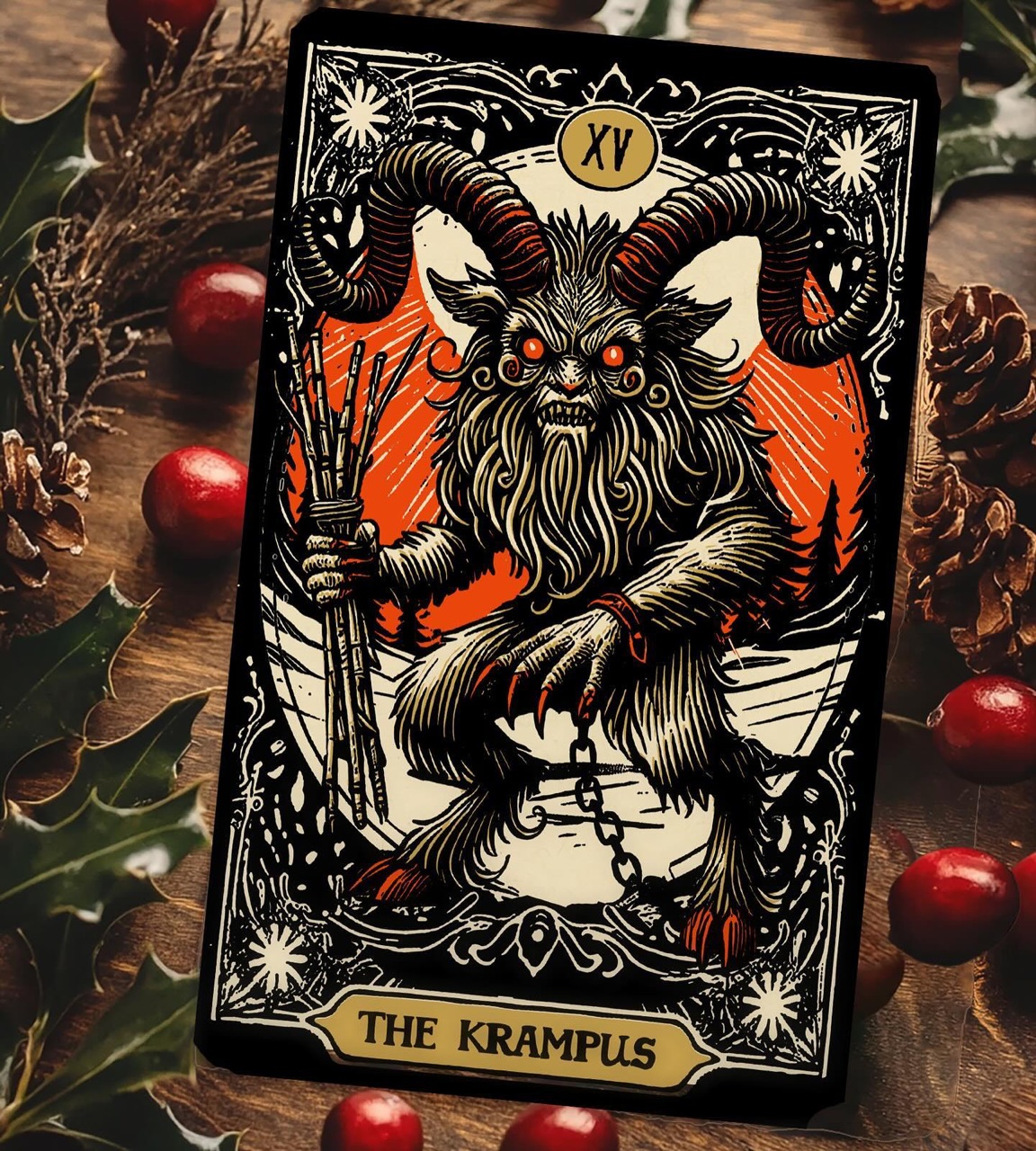 For the kids on the naughty list, Gruß vom Krampus and Yonder.