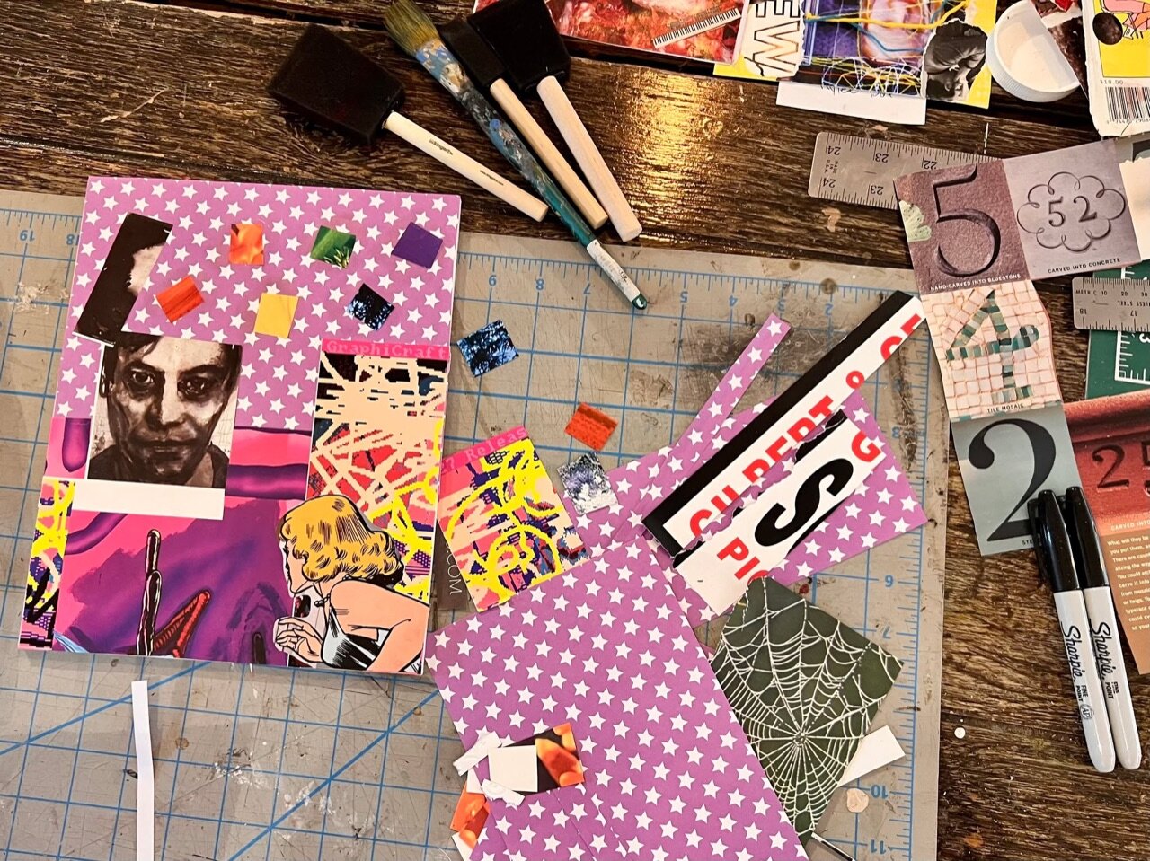 Such good creative energy in the studio this morning!✨Thank you Cody…