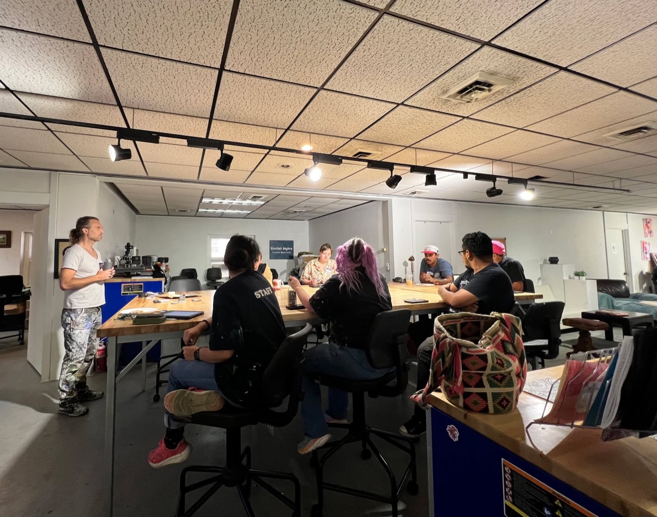 This week we have the amazing opportunity to be educators and artists…