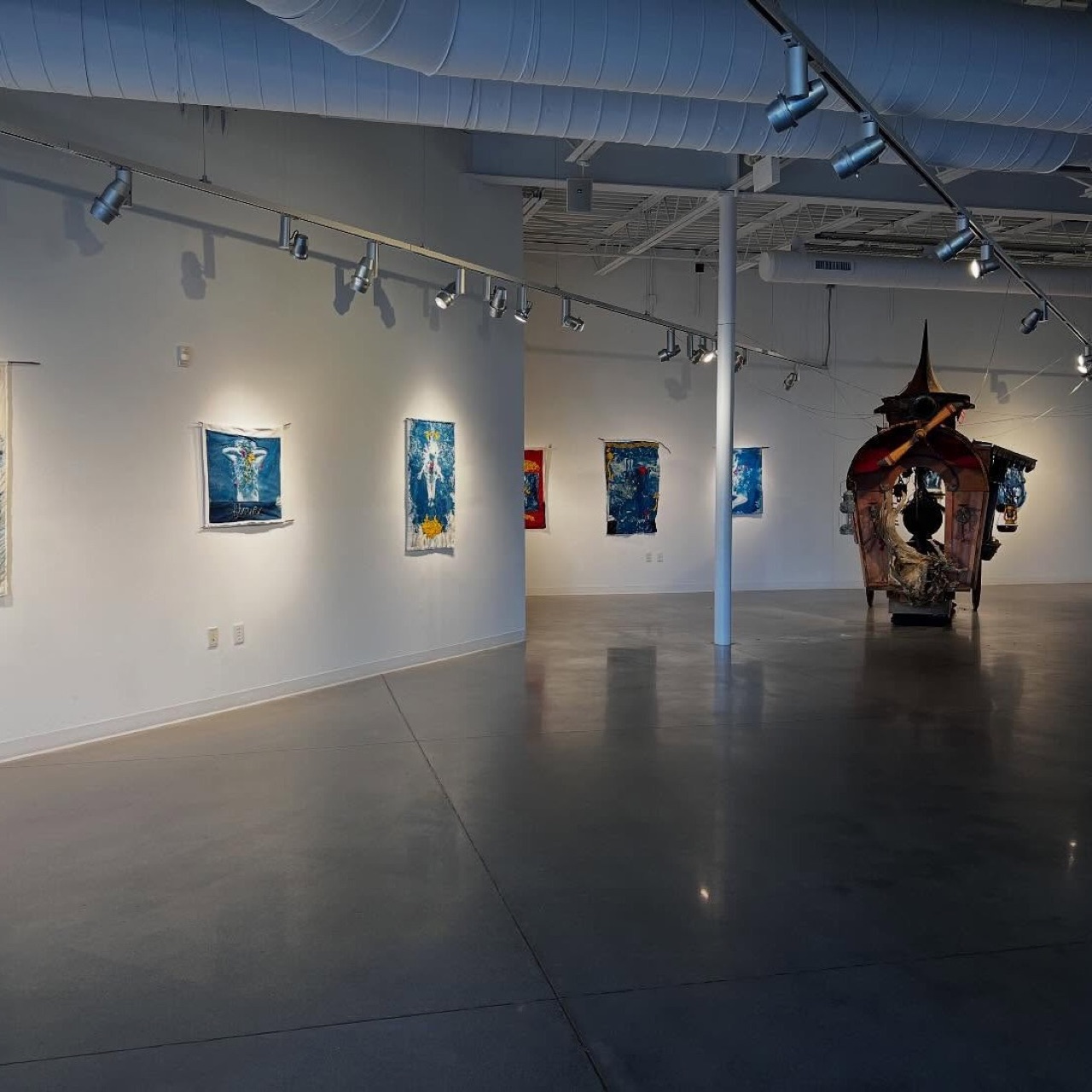 erinlabonte and Don Krumpos have their first exhibit together.