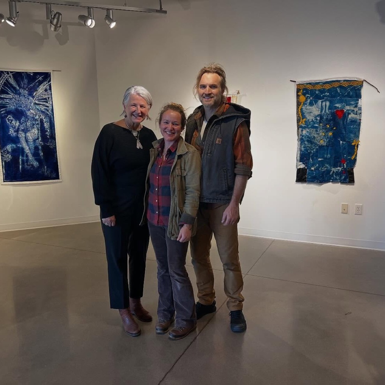 erinlabonte and Don Krumpos have their first exhibit together.