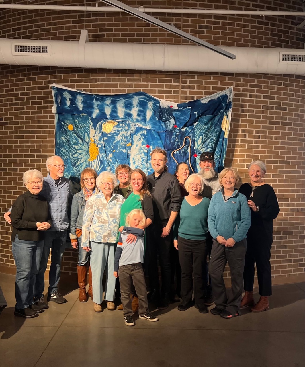 Yesterday we gave artists' talks and celebrated our exhibit "The…