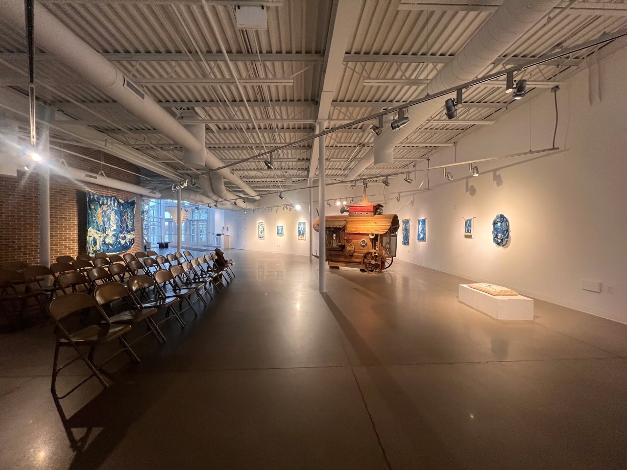 Yesterday we gave artists' talks and celebrated our exhibit "The…